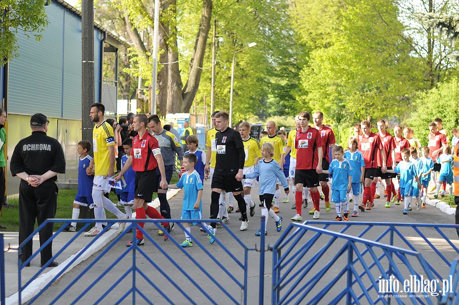 II liga: Olimpia Elblg - Pogo Siedlce 2:2, fot. 1