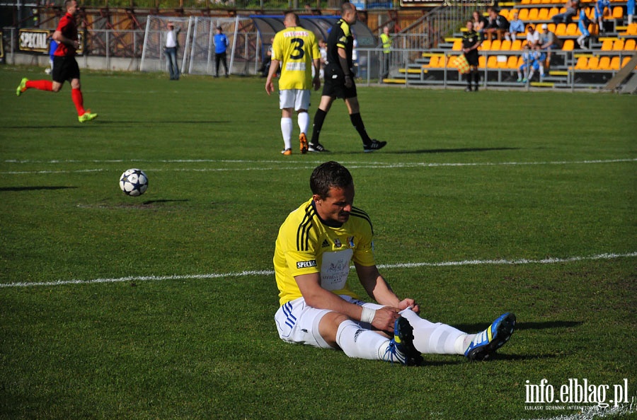 II liga: Olimpia Elblg - Pogo Siedlce 2:2, fot. 3