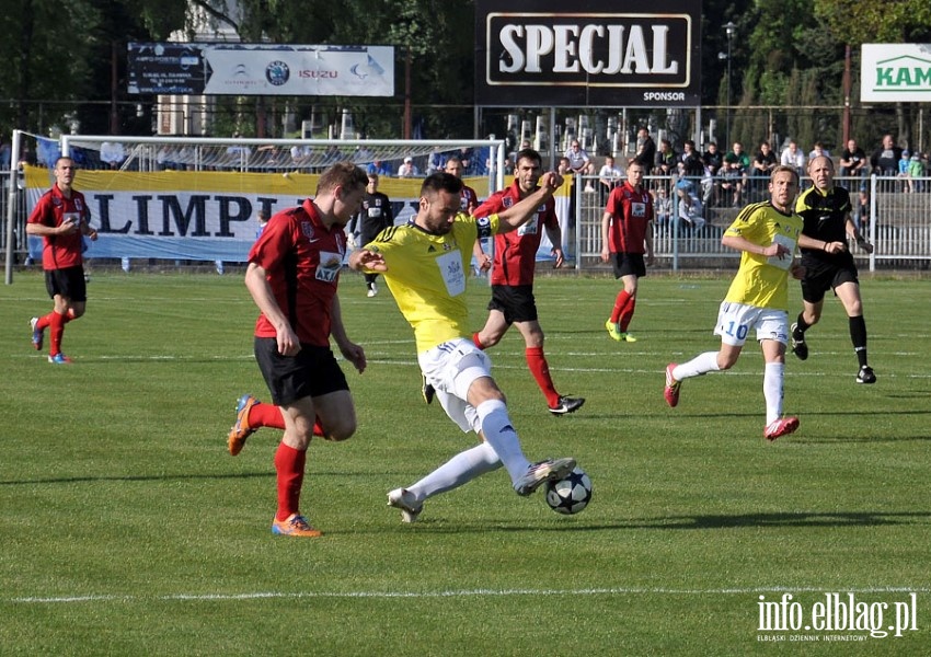 II liga: Olimpia Elblg - Pogo Siedlce 2:2, fot. 4