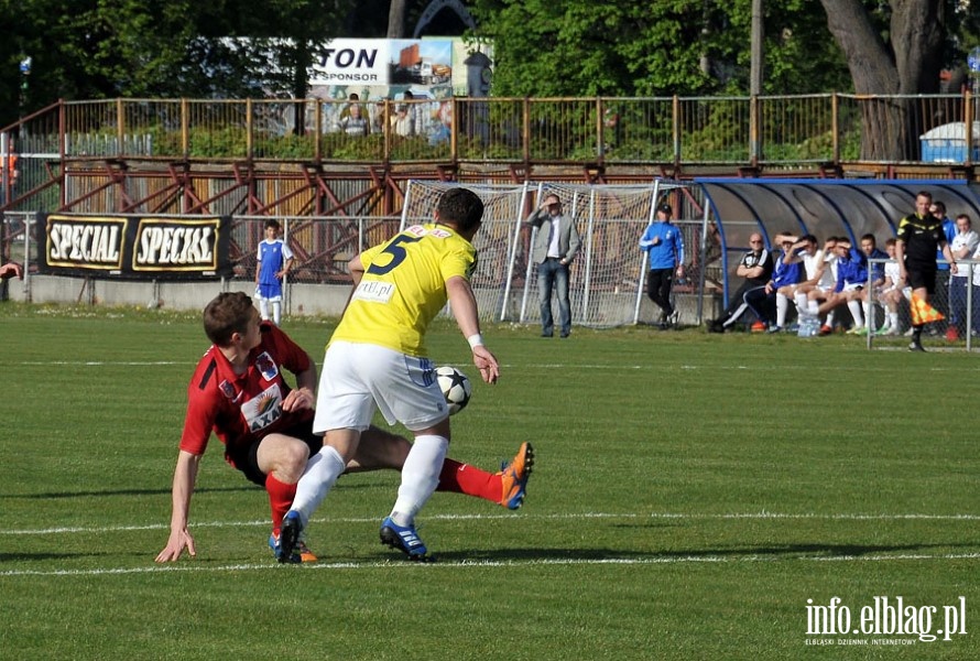 II liga: Olimpia Elblg - Pogo Siedlce 2:2, fot. 6