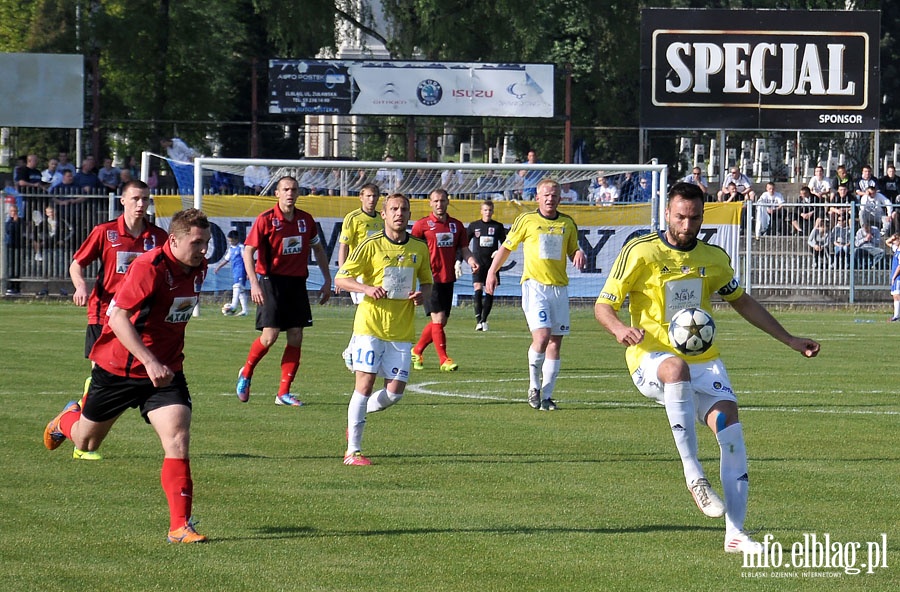 II liga: Olimpia Elblg - Pogo Siedlce 2:2, fot. 7