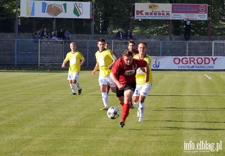 II liga: Olimpia Elblg - Pogo Siedlce 2:2, fot. 9