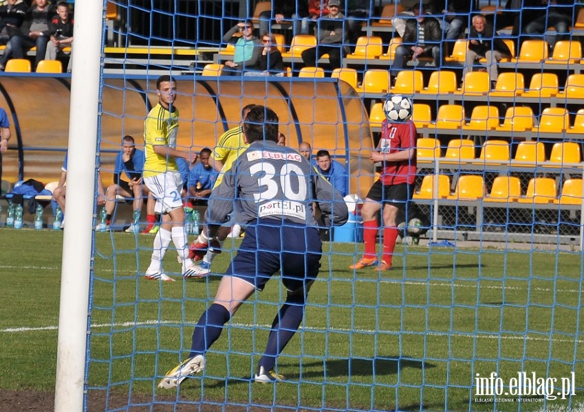 II liga: Olimpia Elblg - Pogo Siedlce 2:2, fot. 11