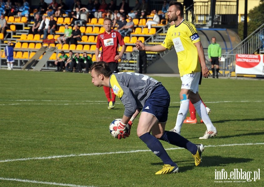 II liga: Olimpia Elblg - Pogo Siedlce 2:2, fot. 12