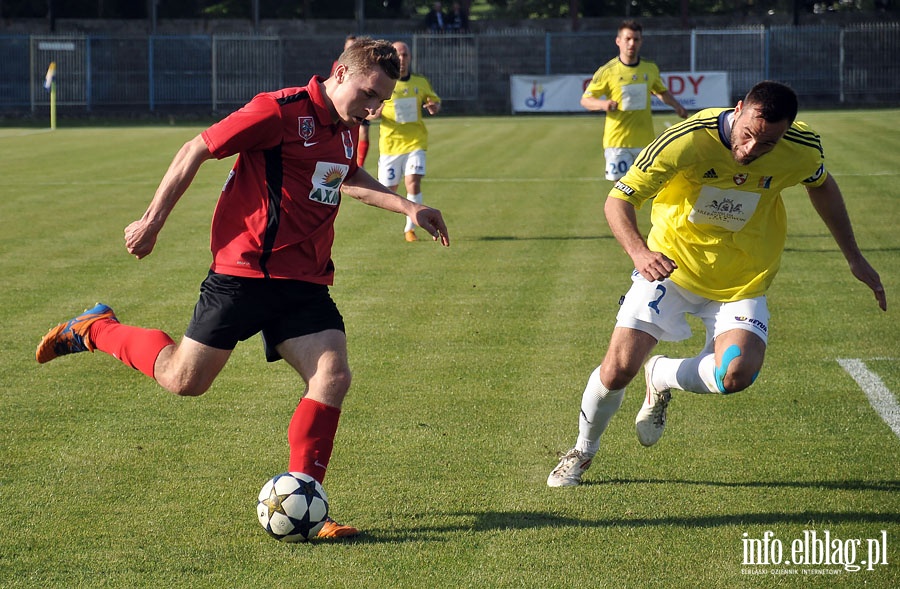 II liga: Olimpia Elblg - Pogo Siedlce 2:2, fot. 13