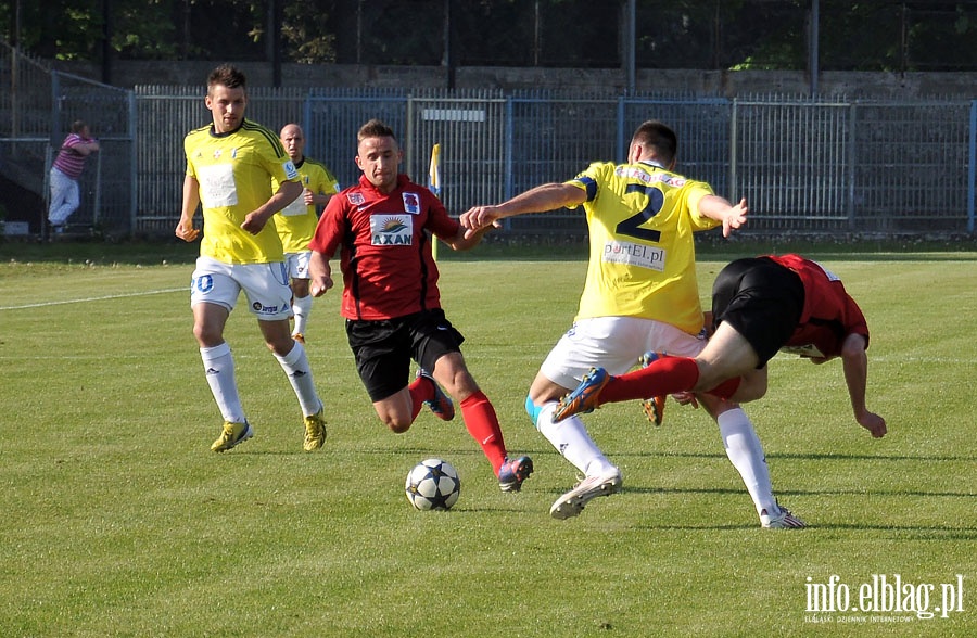 II liga: Olimpia Elblg - Pogo Siedlce 2:2, fot. 14