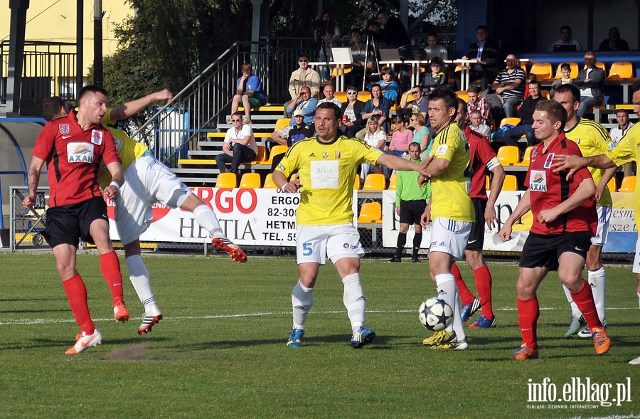 II liga: Olimpia Elblg - Pogo Siedlce 2:2, fot. 16