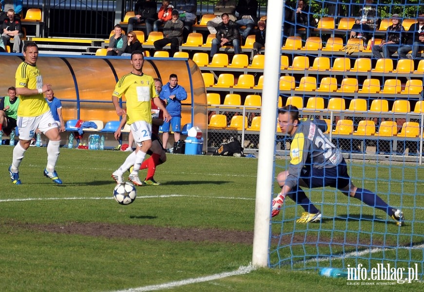 II liga: Olimpia Elblg - Pogo Siedlce 2:2, fot. 17