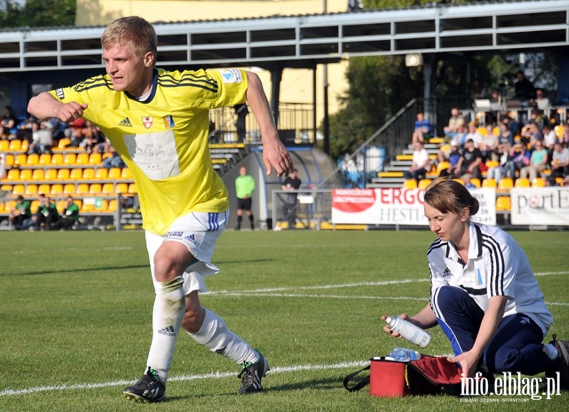 II liga: Olimpia Elblg - Pogo Siedlce 2:2, fot. 21