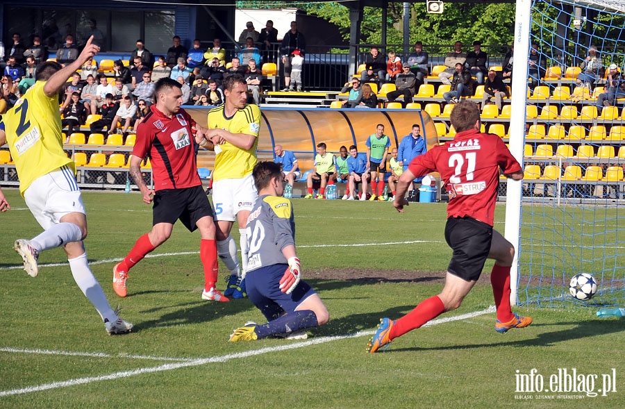 II liga: Olimpia Elblg - Pogo Siedlce 2:2, fot. 22