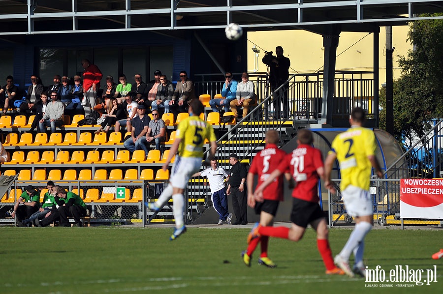 II liga: Olimpia Elblg - Pogo Siedlce 2:2, fot. 23