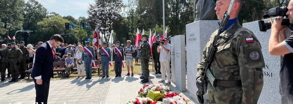 Elblążanie uczcili 102. rocznicę Bitwy Warszawskiej
