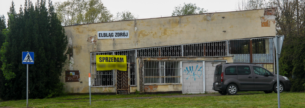 Dawny dworzec Elblg Zdrj popada w ruin, ale jego cenaronie?