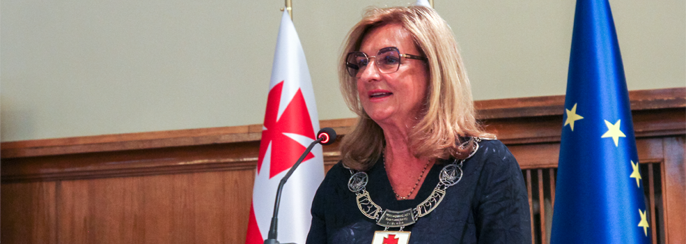Grayna Kluge now przewodniczc Rady Miejskiej w Elblgu