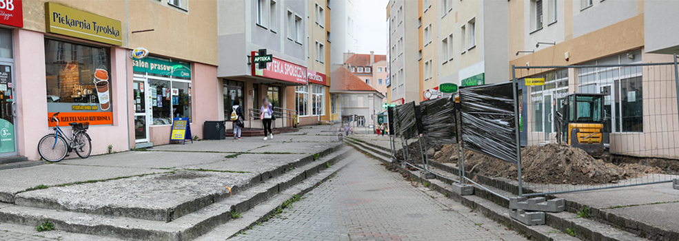 Trwaj prace przy 1 Maja. To jednak nie remont pasau, na ktry czekano od lat