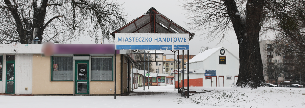 Miasteczko handlowe przy czogu stao si niebezpieczne dla przechodniw