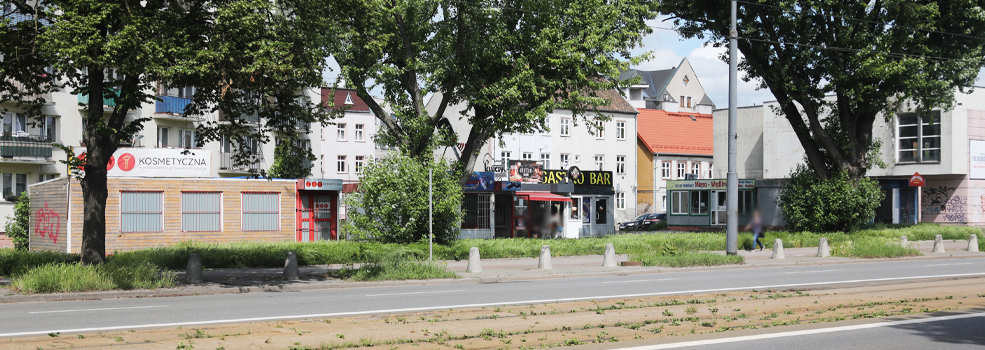 Elblg: Pawilony znikn z Grunwaldzkiej? Miasto chce sprzeda t nieruchomo