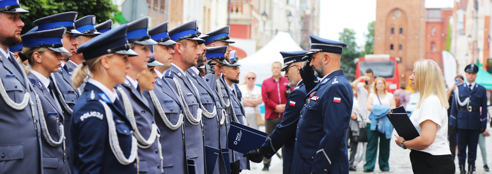 Elblscy policjanci obchodzili swoje wito (zdjcia)