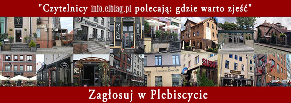 Zagosuj w Plebiscycie "Czytelnicy info.elblag.pl polecaj: gdzie warto zje?"