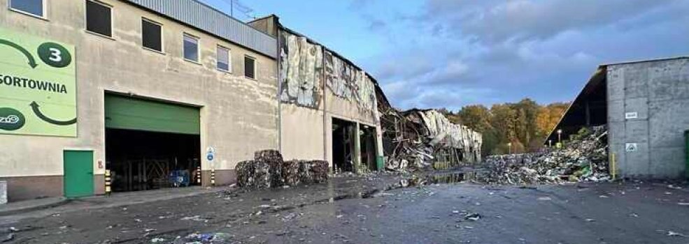 Po poarze sortowni ZUO - raport z biecej sytuacji