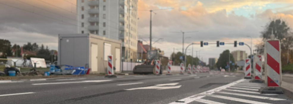 Inteligentna sygnalizacja ostatnim elementem przebudowy na ul. Pk. Dbka