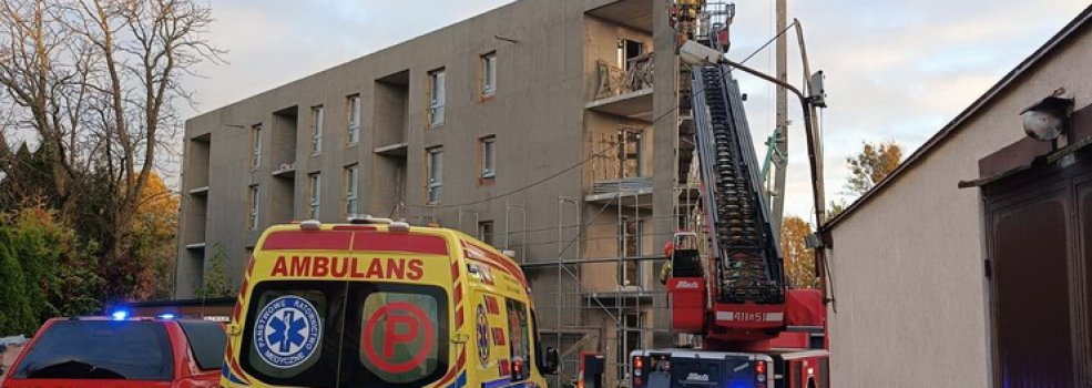 Tragedia na budowie w Braniewie. Zgin mczyzna 