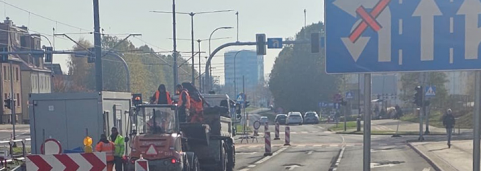 Policja przypomina o zmienionej organizacji ruchu na ul. Pk. Dbka