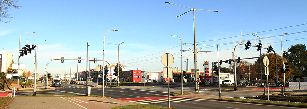 Roboty na skrzyowaniu Pk. Dbka z Pisudskiego zakoczone