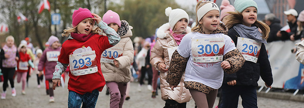 May Bieg Niepodlegoci w Elblgu. Najmodsi witowali 11 listopada (zdjcia)