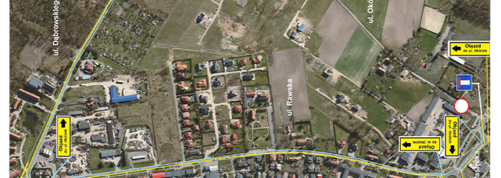 Przebudowa ul. Ok�lnik. Od poniedzia�ku rozpoczn� si� prace 