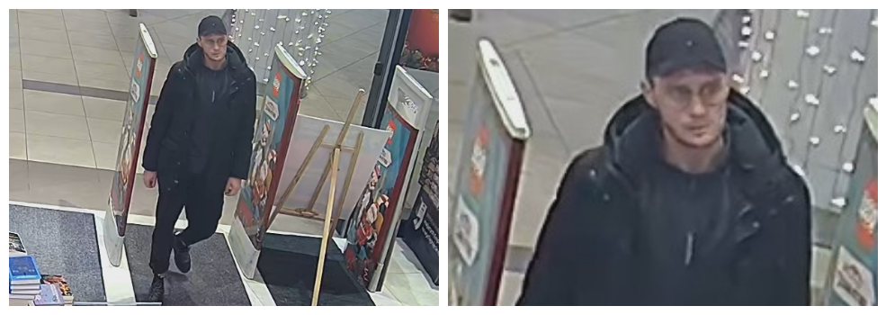 Policja poszukuje m�czyzny pokazanego na zdj�ciu z monitoringu