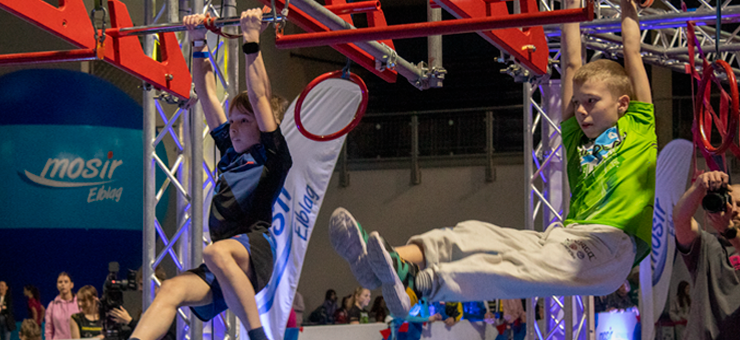 Mistrzostwa Polski Ninja w Elbl�gu. Trwa pierwszy dzie� zmaga� (zobacz zdj�cia!)