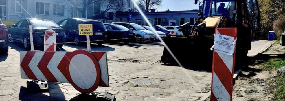 Ruszy�a przebudowa parkingu przy ul. Bema