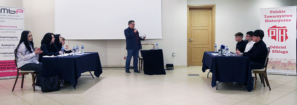 Czy Hermann von Balk powinien wr�ci� na pomnik? Debata oksfordzka w Elbl�gu