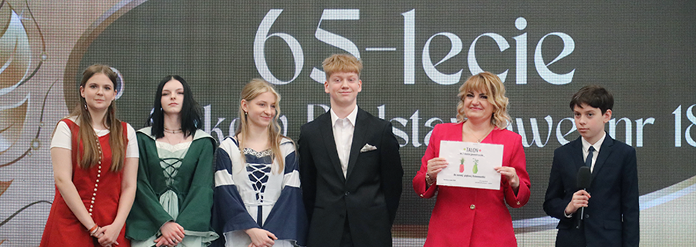 SP 18 obchodzi 65-lecie istnienia. "Dzi� podw�jne �wi�to"