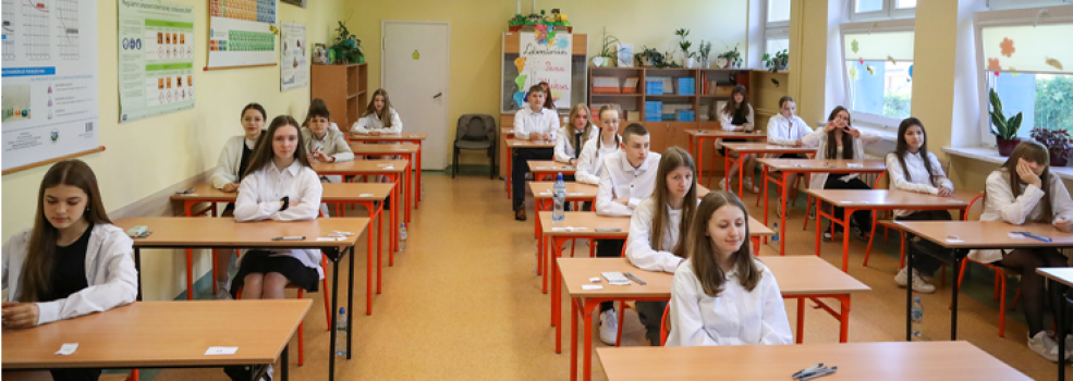 W Elbl�gu do tegoroczny egzaminu �smoklasisty przyst�pi�o 1016 os�b