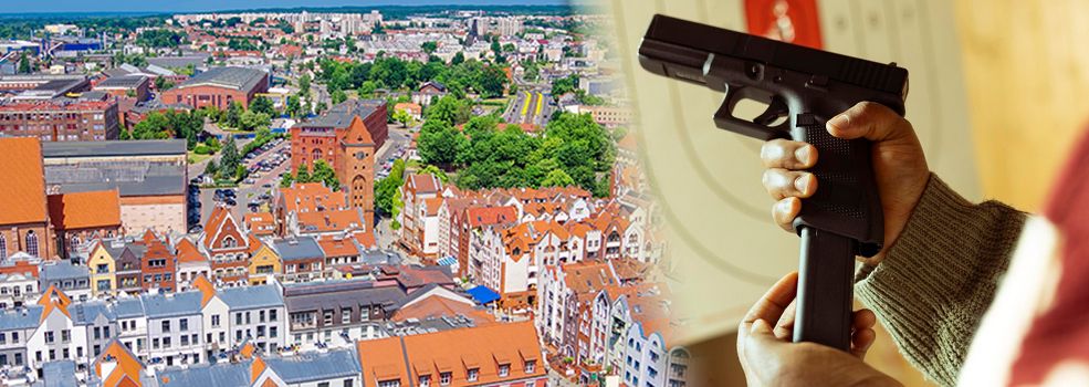 Ilu Elbl��an ma w domach bro�? Odpowied� Policji mo�e zaskakiwa�