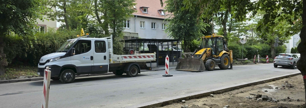 Remont ul. Saper�w za 2,6 mln z�. Zobacz, jak post�puj� prace (zdj�cia)