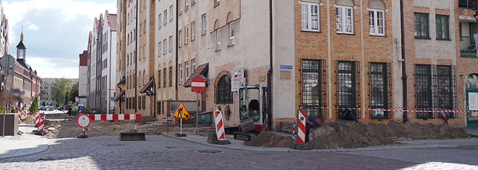 Trwa przebudowa ul. Wie�owej. Ulica zosta�a wy��czona z ruchu (zdj�cia!)