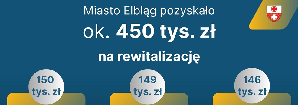 Niemal 450 tys. z� na rewitalizacj�. Na co zostan� przeznaczone te �rodki?