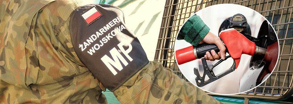 Afera paliwowa w wojsku? Zatrzymano 6 os�b, zabezpieczono ok.1000 litr�w benzyny