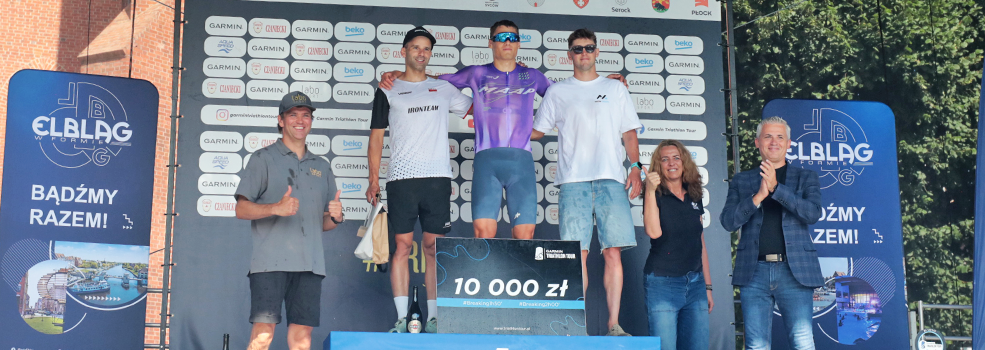 Poznaj zwyci�zc�w zmaga�  Garmin Triathlon Tour 