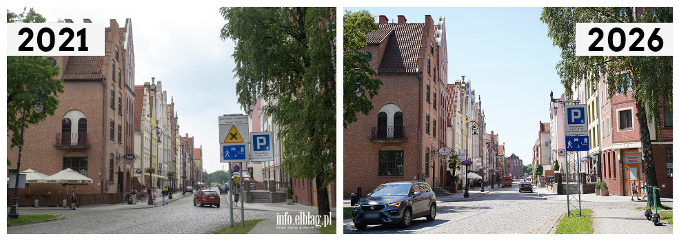 Odwiedzamy elbl�skie ulice. Czy w ci�gu 5 lat zmieni�a si� ul. Wigilijna?(odc.1)