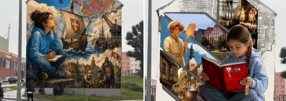 „AI zamiast prawdziwego artysty”. Burza wok� muralu na 780-lecie Elbl�ga