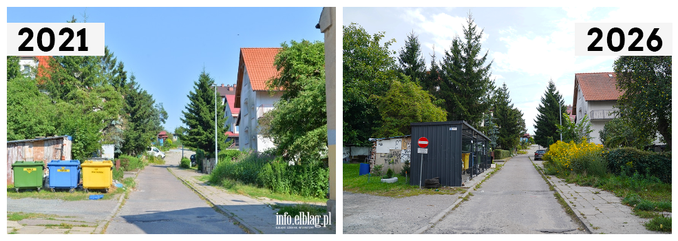 Odwiedzamy elbl�skie ulice. Czy w ci�gu 5 lat zmieni�a si� ul. �lepa? (odc. 19) 