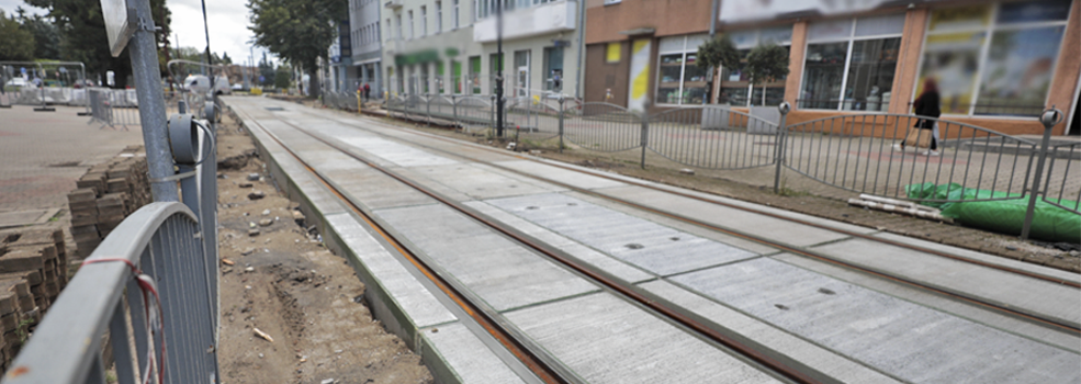 Remont torowiska przy ul. 1 Maja. Zobacz najnowsze zdj�cia z placu budowy