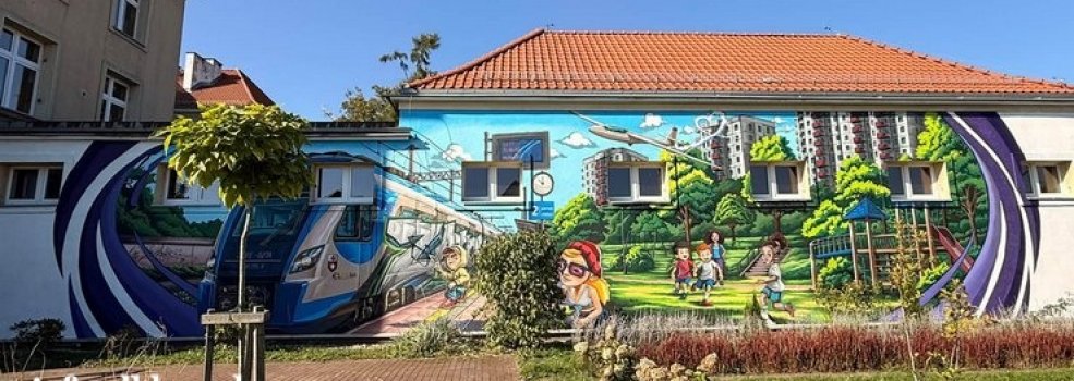 Nowy mural na Zatorzu ju� gotowy. Co o nim s�dzicie?
