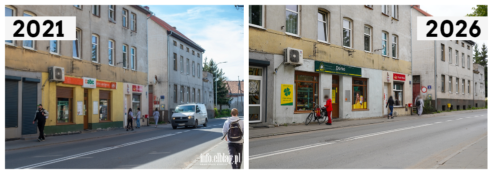 Odwiedzamy elbl�skie ulice. Czy w ci�gu 5 lat zmieni�a si� ul. Orla? (odc. 17)