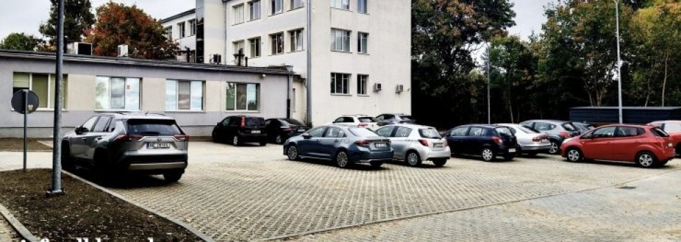 Parking przy przychodni na ul. Bema ju� oddany do u�ytku