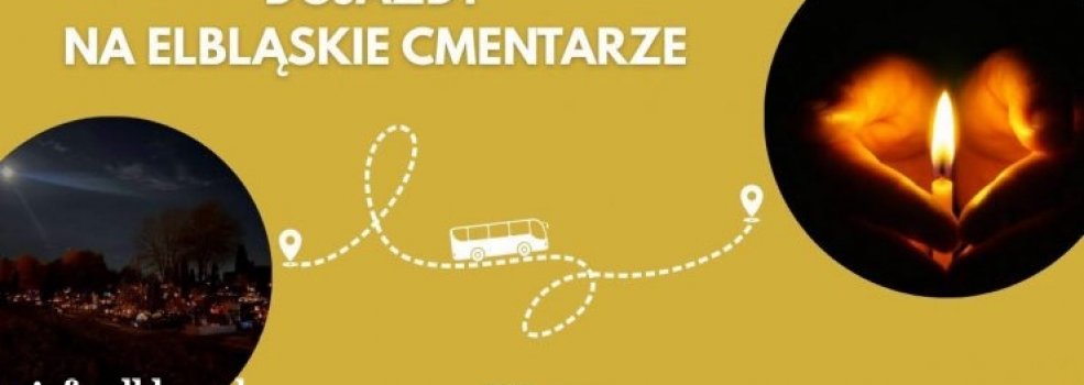 Zobacz jak dojecha� na elbl�skie cmentarze